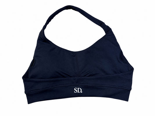 Sculpt Crop Halter Top