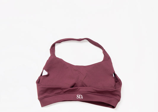 Sculpt Crop Halter Top